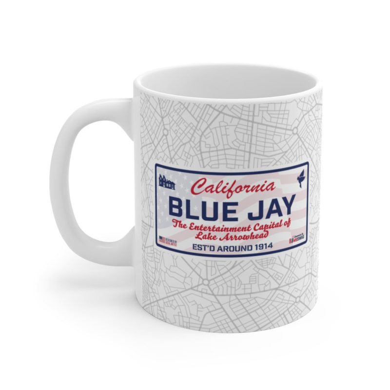 Blue Jay California Souvenir Decorative Stickers (Choose Theme and Size) Tent / 2-Inch / Single Unit