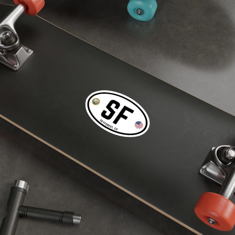 SF 25 Sticker for Sale by SaturdayACD